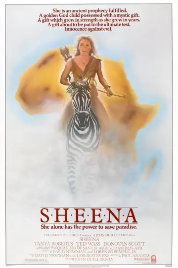 Plakat do filmu "Sheena - królowa dżungli" #144510