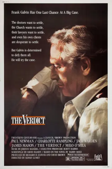Plakat do filmu "Werdykt" #213536