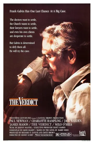 Plakat do filmu "Werdykt" #213540