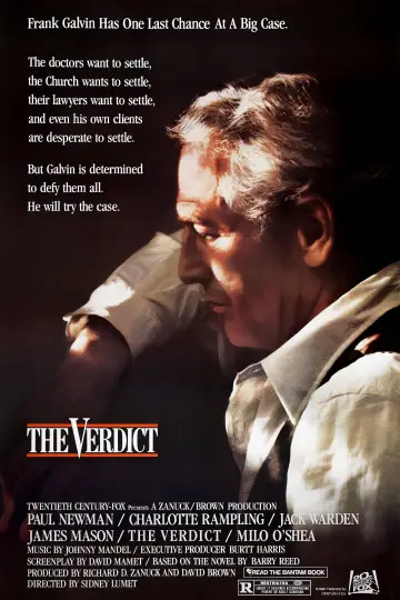 Plakat do filmu "Werdykt" #935982