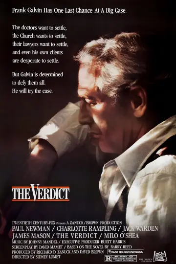 Plakat do filmu "Werdykt" #935989