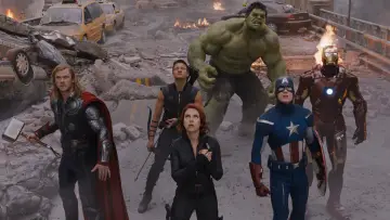 Zasłona do filmu "Avengers" #503202