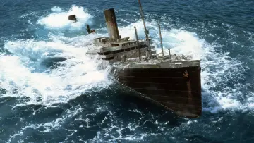 Zasłona do filmu "Podnieść Titanica" #434192