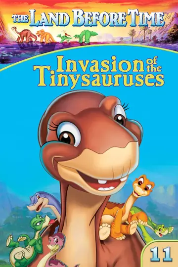 Plakat do filmu "Pradawny ląd 11: Inwazja Minizaurów" #355721