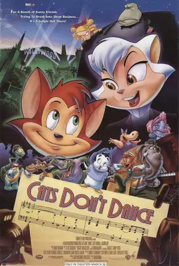 Plakat do filmu "Koty nie tańczą" #1031420