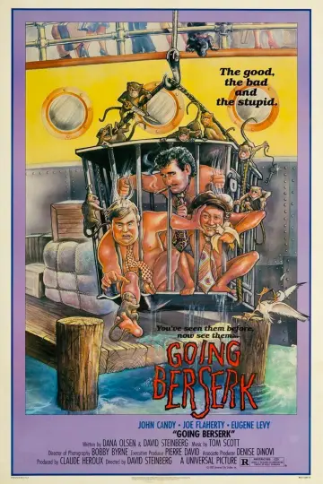 Plakat do filmu "Going Berserk" #1110694