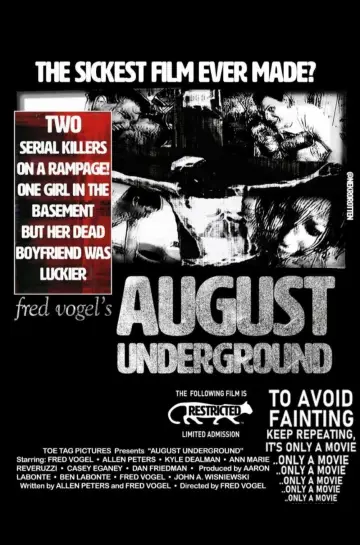 Plakat do filmu "August Underground" #856066
