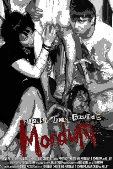 Plakat do filmu "August Underground
