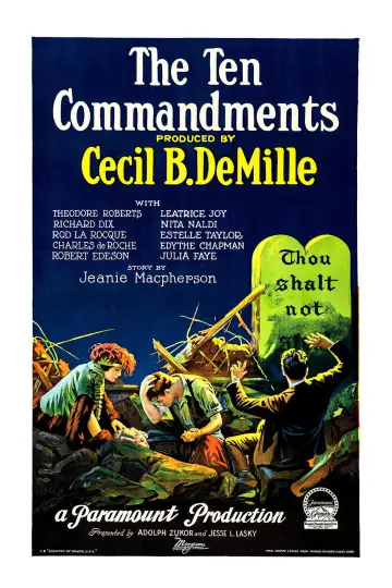 Plakat do filmu "The Ten Commandments" #1052497