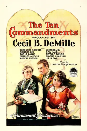 Plakat do filmu "The Ten Commandments" #1052498
