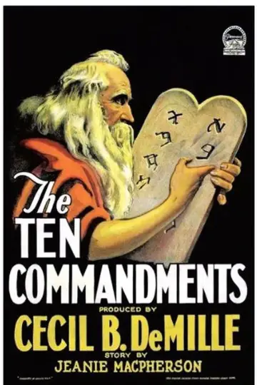 Plakat do filmu "The Ten Commandments" #1052499