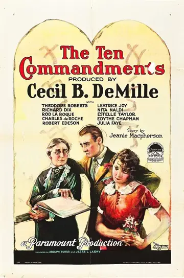 Plakat do filmu "The Ten Commandments" #1052500