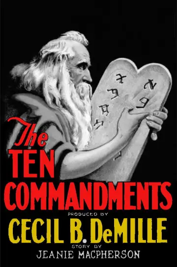Plakat do filmu "The Ten Commandments" #1052502