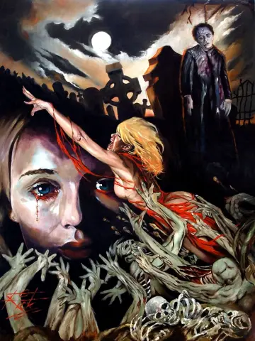 Plakat do filmu "Miasto Żywej Śmierci" #293224