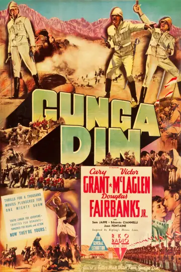 Plakat do filmu "Gunga Din" #1103692