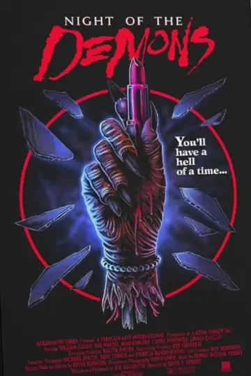 Plakat do filmu "Noc demonów" #880892