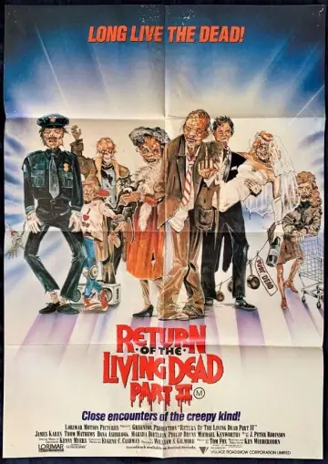 Plakat do filmu "Powrót Żywych Trupów 2" #158465