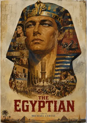 Plakat do filmu "Egipcjanin Sinuhe" #1586937