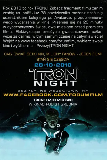 Plakat do filmu "Tron. Dziedzictwo" #590230