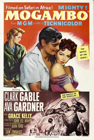 Plakat do filmu "Mogambo" #1034877