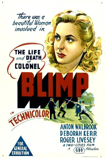 Plakat do filmu "Życie i śmierć pułkownika Blimpa" #1035540