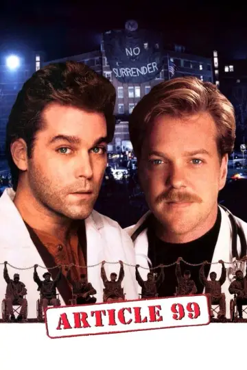Plakat do filmu "Artykuł 99" #860686