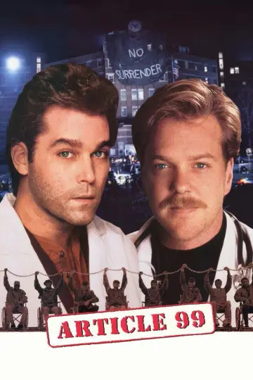 Plakat do filmu "Artykuł 99" #860688