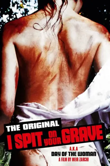 Plakat do filmu "Pluje na twój grób" #100267