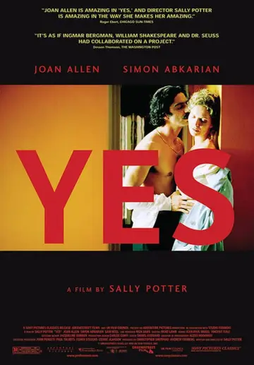 Plakat do filmu "Yes" #1645738