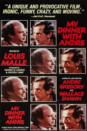 Plakat do filmu "Moja kolacja z André" #149215