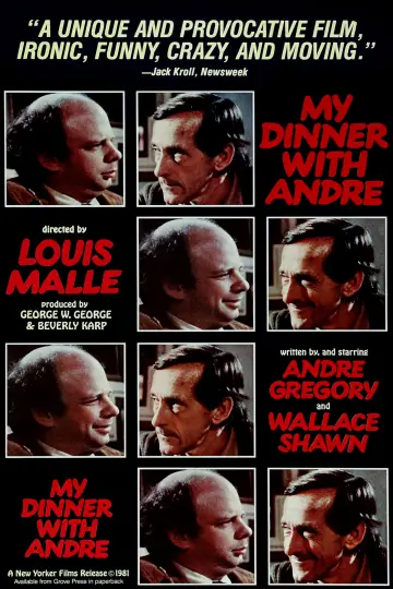Plakat do filmu "Moja kolacja z André" #986272