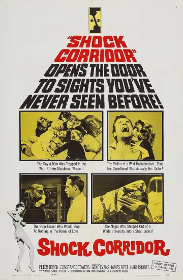 Plakat do filmu "Shock Corridor" #1090031