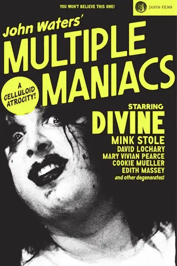 Plakat do filmu "Multiple Maniacs" #1525797