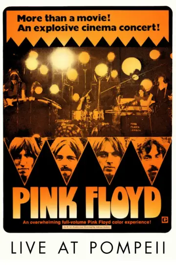 Plakat do filmu "Pink Floyd: Live at Pompeii" #978018