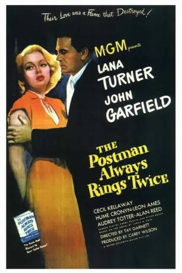 Plakat do filmu "Listonosz zawsze dzwoni dwa razy" #144614