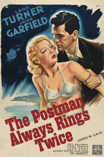 Plakat do filmu "Listonosz zawsze dzwoni dwa razy" #144615