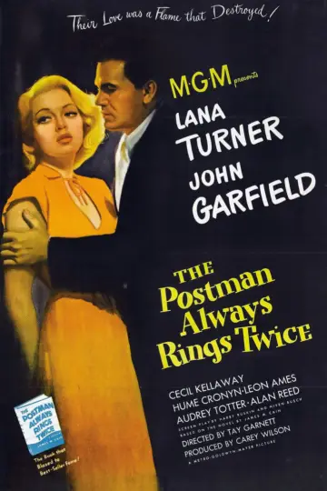 Plakat do filmu "Listonosz zawsze dzwoni dwa razy" #992133