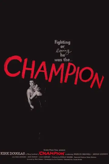 Plakat do filmu "Champion" #1129958
