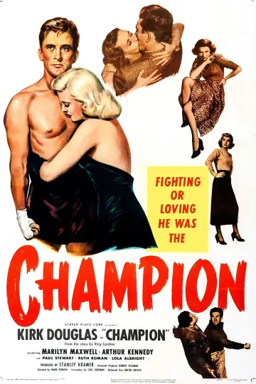 Plakat do filmu "Champion" #1653217
