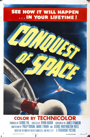 Plakat do filmu "Conquest of Space" #1033441