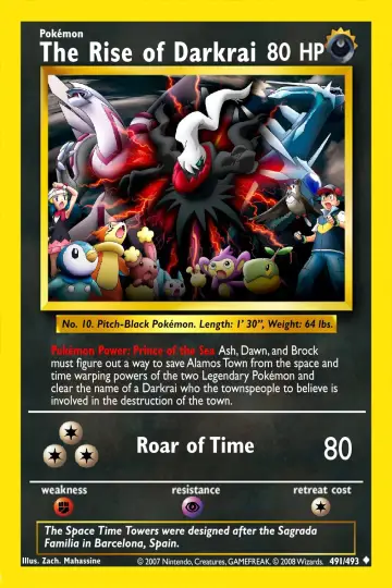 Plakat do filmu "Pokémon: Wzejście Darkraia" #99116