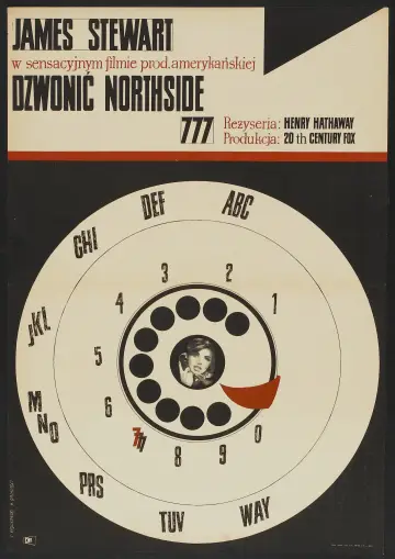 Call Northside 777 plakat