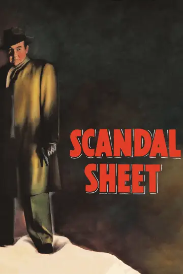 Plakat do filmu "Scandal Sheet" #1137806