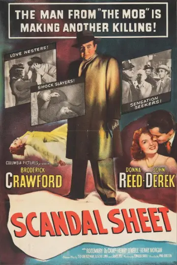 Plakat do filmu "Scandal Sheet" #1137813