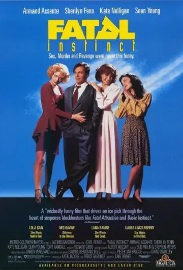 Plakat do filmu "Fatalny instynkt" #719768
