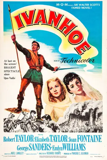 Plakat do filmu "Ivanhoe" #156794