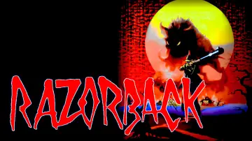 Zasłona do filmu "Razorback" #1028591