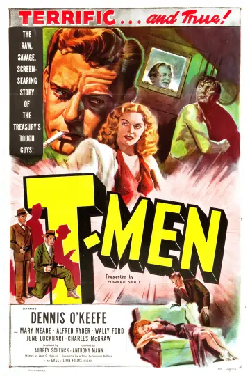 Plakat do filmu "T-Men" #1096744
