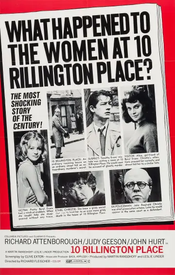 Plakat do filmu "Dom przy Rillington Place 10" #1049767
