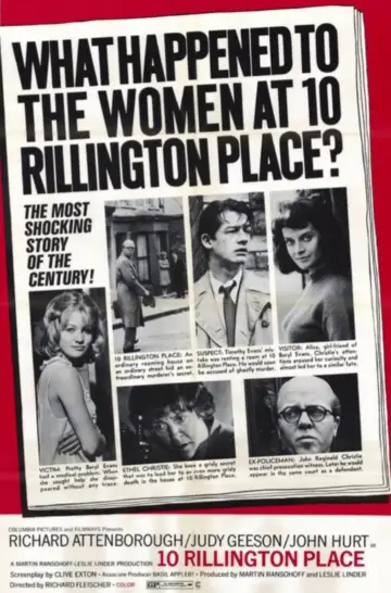 Plakat do filmu "Dom przy Rillington Place 10" #1049773